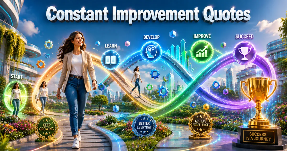 _Constant Improvement Quotes