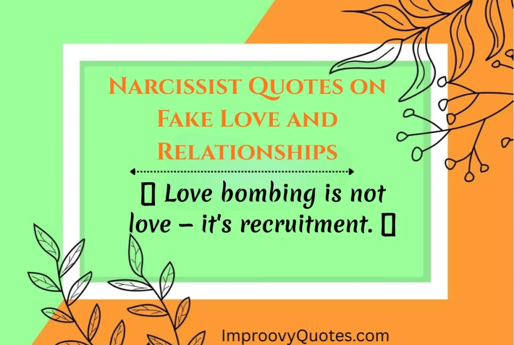 narcissist-quotes-on-fake-love-and-relationships